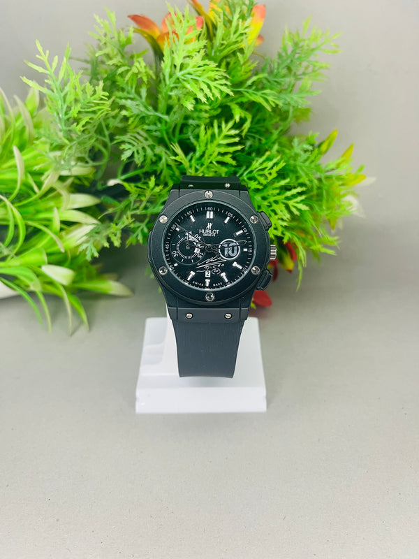 Hublot Classic Fusion Black Watch –Black  Strap – Luxury Men’s Timepiece| TIMESTIL